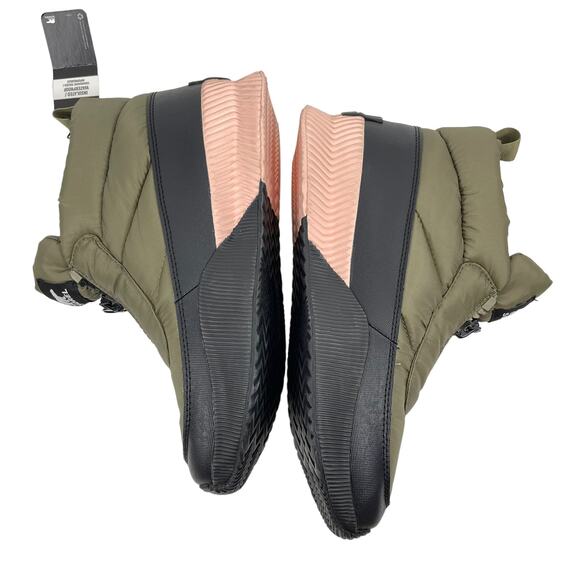 Sorel Out N About III Puffy Zip Boots Waterproof Sage Green Size 11 - Picture 6 of 9